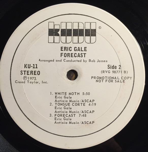 Eric Gale – Forecast LP vinyl record, image 2 of 4