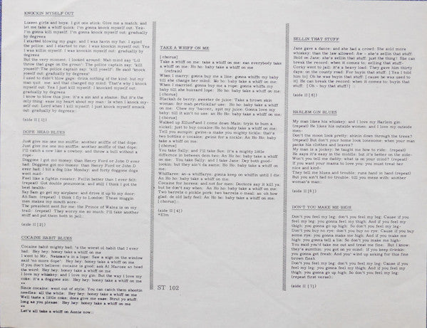 Various – Pot, Spoon, Pipe And Jug - 14 Jazz Vocals And Reefer Songs LP vinyl record, image 6 of 6