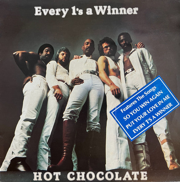 Hot Chocolate – Every 1's A Winner LP vinyl record, image 1 of 6