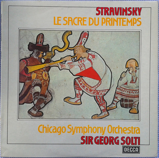 Igor Stravinsky, Chicago Symphony Orchestra, Georg Solti – Le Sacre Du Printemps LP vinyl record, image 1 of 3