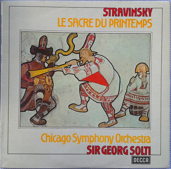 Igor Stravinsky, Chicago Symphony Orchestra, Georg Solti – Le Sacre Du Printemps LP vinyl record, image 1 of 3