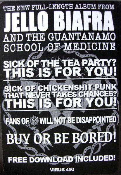 Jello Biafra And The Guantanamo School Of Medicine – White People And The Damage Done LP vinyl record, image 8 of 10