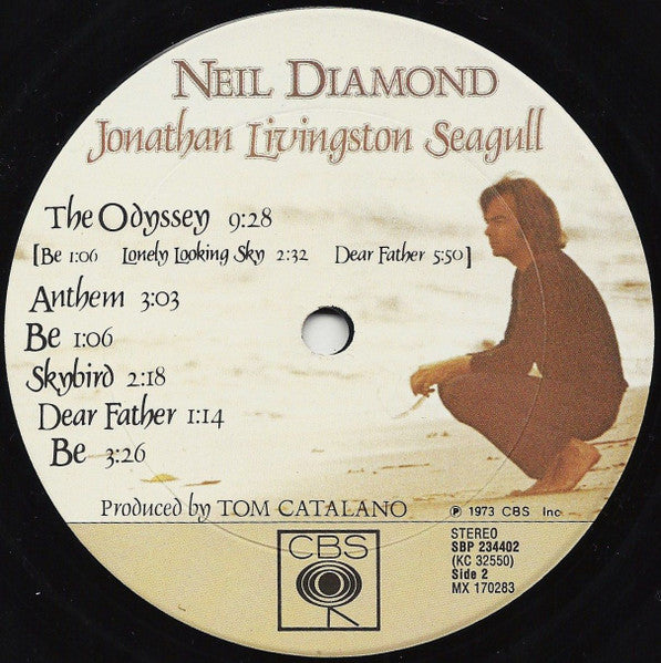 Neil Diamond – Jonathan Livingston Seagull (Original Motion Picture Sound Track) LP vinyl record, image 6 of 6
