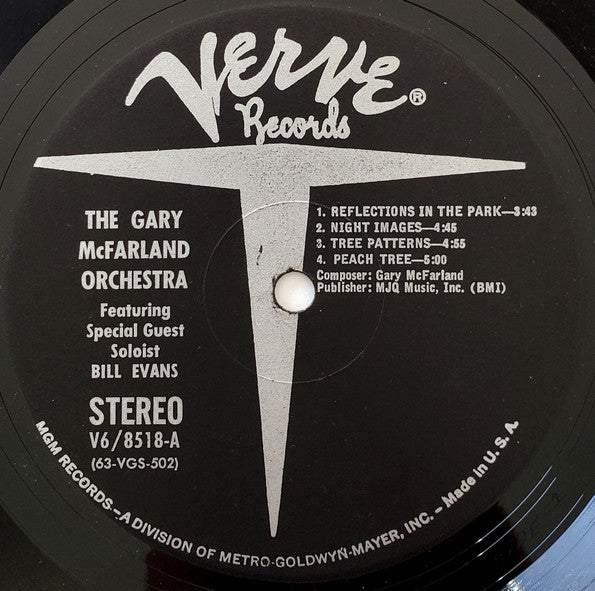 The Gary McFarland Orchestra, Bill Evans – The Gary McFarland Orchestra LP vinyl record, image 5 of 6