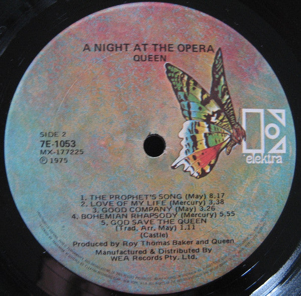 Queen – A Night At The Opera LP vinyl record, image 6 of 8