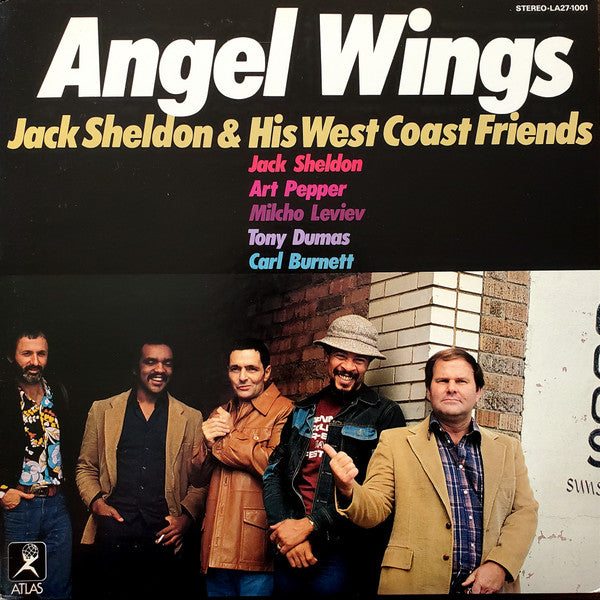 Jack Sheldon & His West Coast Friends – Angel Wings LP vinyl record, image 2 of 7