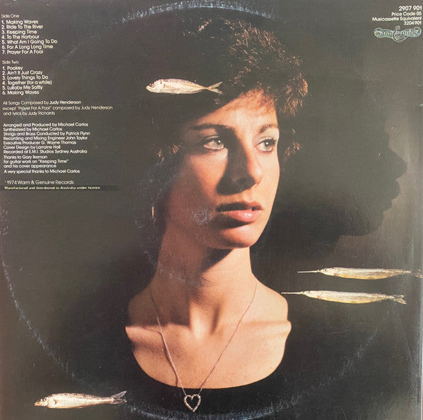 Judy Henderson – Making Waves LP vinyl record, image 2 of 6