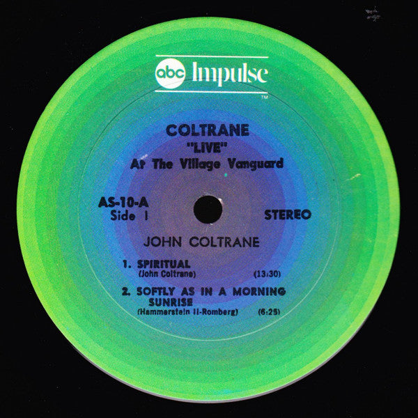 John Coltrane – "Live" At The Village Vanguard LP vinyl record, image 4 of 5