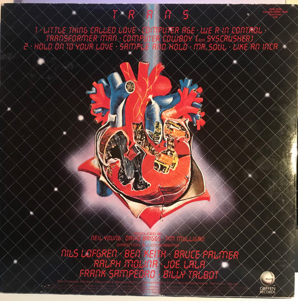 Neil Young – Trans LP vinyl record, image 2 of 6