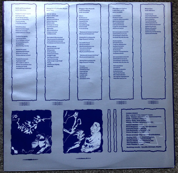 China Crisis – Flaunt The Imperfection LP vinyl record, image 4 of 6