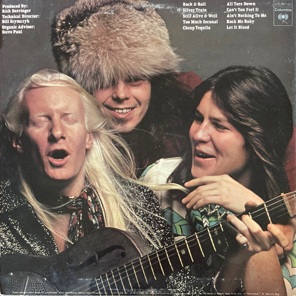 Johnny Winter – Still Alive And Well LP vinyl record, image 4 of 6