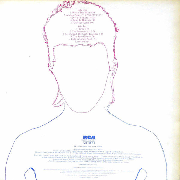 David Bowie – Aladdin Sane LP vinyl record, image 2 of 7