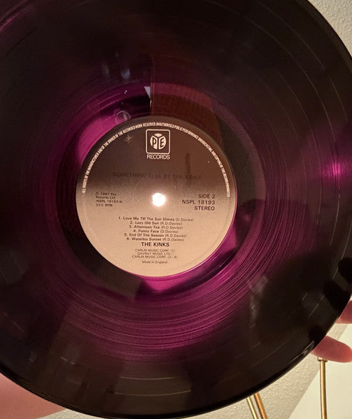 The Kinks – Something Else By The Kinks LP vinyl record, image 3 of 3