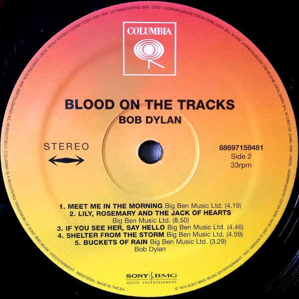 Bob Dylan – Blood On The Tracks LP vinyl record, image 4 of 10