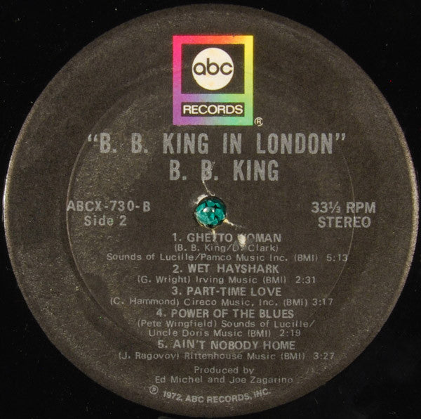 B.B. King – B.B. King In London LP vinyl record, image 6 of 7