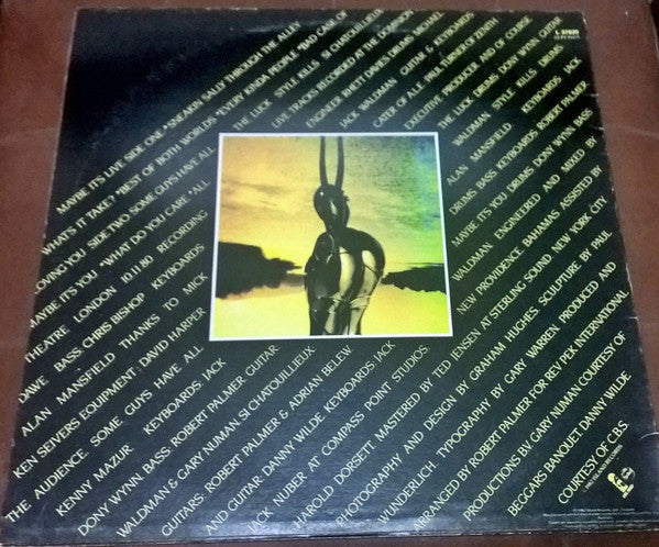 Robert Palmer – Maybe It's Live LP vinyl record, image 2 of 4