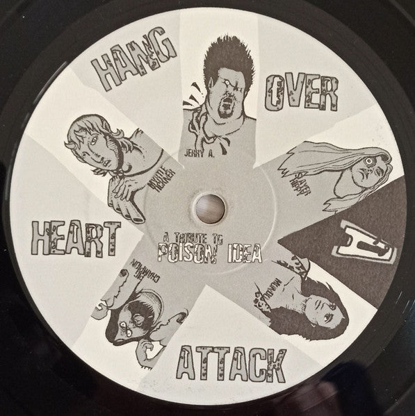 Various – Hangover Heartattack - A Tribute To Poison Idea LP vinyl record, image 4 of 10