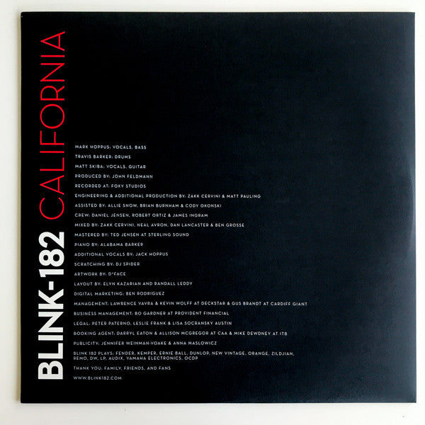 Blink-182 – California LP vinyl record, image 6 of 8