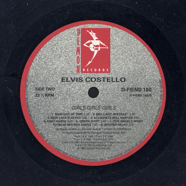 Elvis Costello – Girls +£÷ Girls =$& Girls (The Songs Of Elvis Costello / The Sounds Of Elvis Costello & The Attractions) (2xLP) LP vinyl record, image 5 of 10