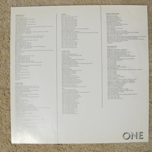 The Rolling Stones – Tattoo You LP vinyl record, image 7 of 8
