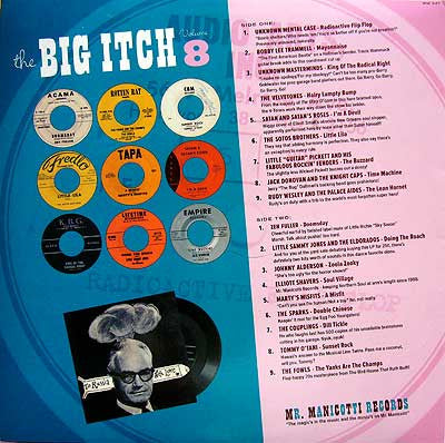 Various – The Big Itch Volume 8 LP vinyl record, image 2 of 2