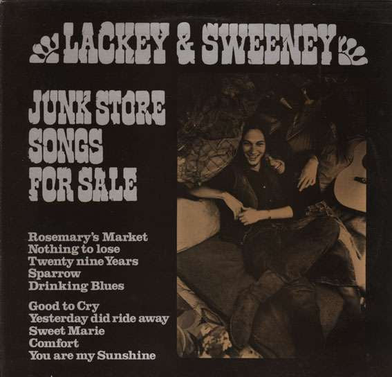Lackey And Sweeney – Junk Store Songs For Sale LP vinyl record, image 1 of 4