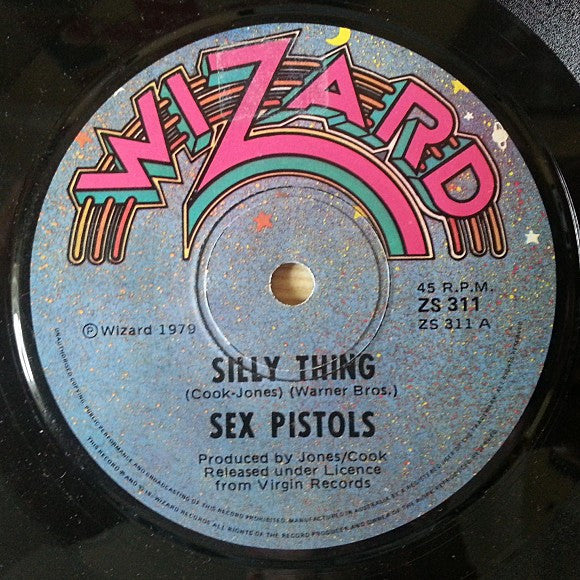 Sex Pistols – Silly Thing 7" vinyl record, image 3 of 4