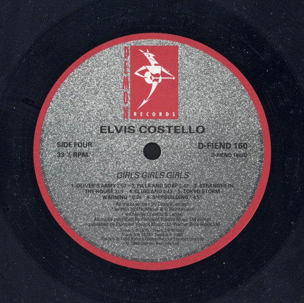 Elvis Costello – Girls +£÷ Girls =$& Girls (The Songs Of Elvis Costello / The Sounds Of Elvis Costello & The Attractions) (2xLP) LP vinyl record, image 7 of 10