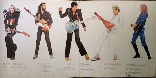 Roxy Music – For Your Pleasure LP vinyl record, image 3 of 4