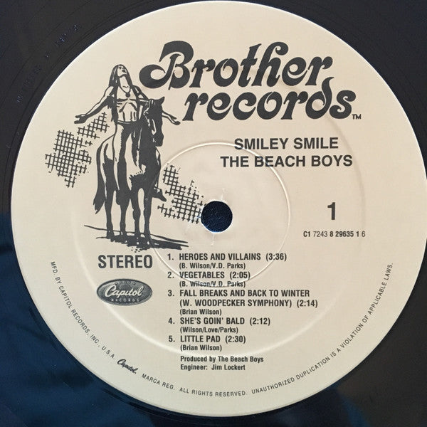 The Beach Boys – Smiley Smile LP vinyl record, image 3 of 3