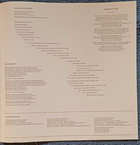 Hue & Cry – Stars Crash Down LP vinyl record, image 5 of 6
