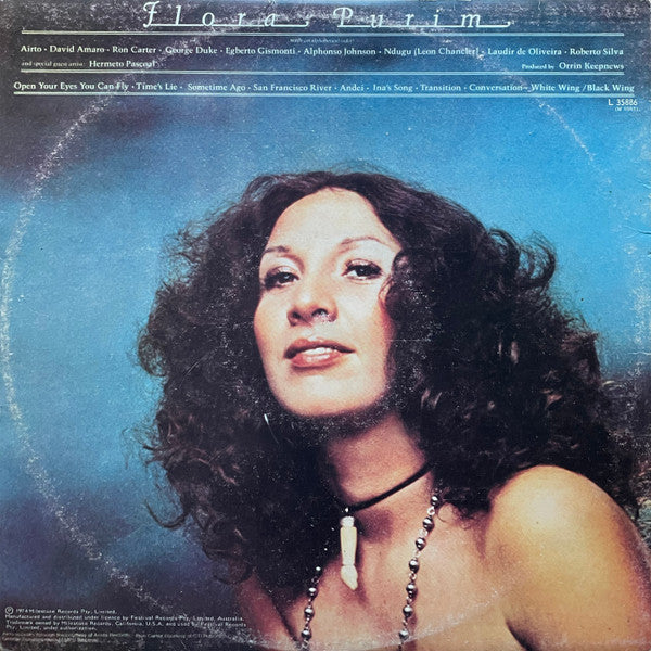 Flora Purim – Open Your Eyes You Can Fly LP vinyl record, image 5 of 7