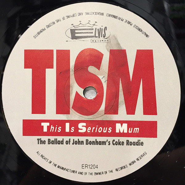 TISM – The Ballad Of John Bonham's Coke Roadie 12" vinyl record, image 8 of 8