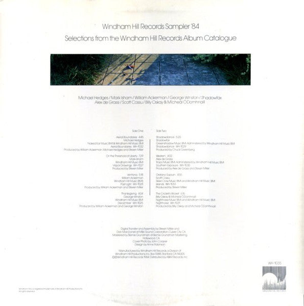 Various – Windham Hill Records Sampler '84 LP vinyl record, image 2 of 4