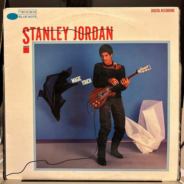 Stanley Jordan – Magic Touch LP vinyl record, image 5 of 5
