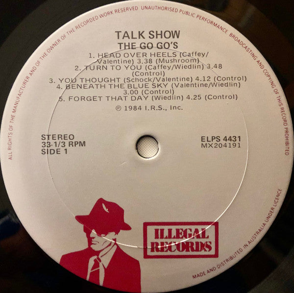Go-Go's – Talk Show LP vinyl record, image 7 of 8