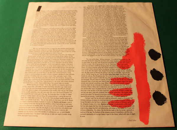 Pat Metheny, Dave Holland, Roy Haynes – Question And Answer LP vinyl record, image 5 of 7