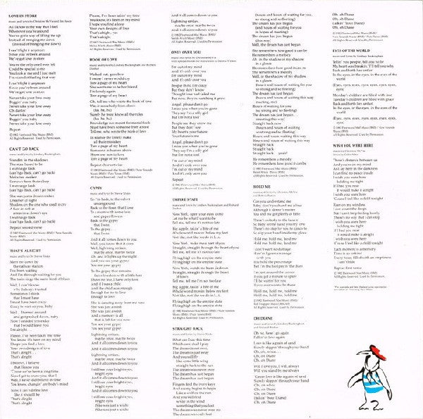 Fleetwood Mac – Mirage LP vinyl record, image 7 of 7