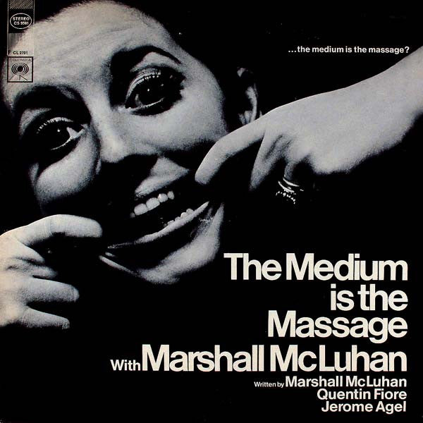 Marshall McLuhan – The Medium Is The Massage: With Marshall McLuhan LP vinyl record, image 1 of 4