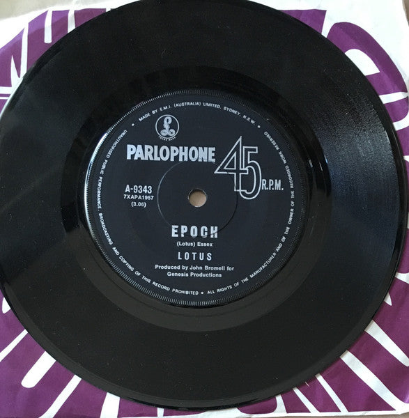 Lotus – Lotus I (I'll Be Gone) / Epoch 7" vinyl record, image 4 of 6