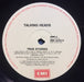 Talking Heads – True Stories LP vinyl record, image 4 of 6
