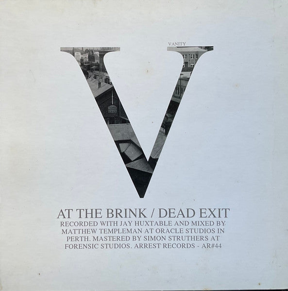 Vanity, Safe Hands – Vanity / Safe Hands 7" vinyl record, image 2 of 4