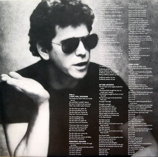 Lou Reed – New Sensations LP vinyl record, image 5 of 6