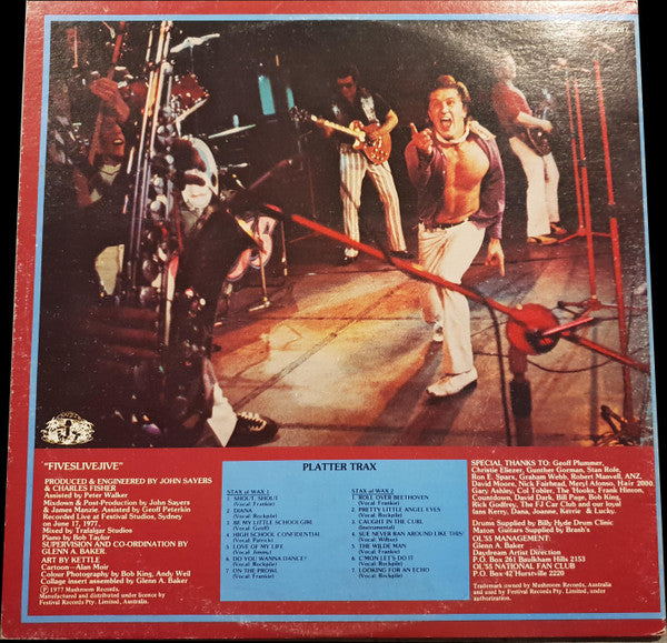 Ol' 55 – Fiveslivejive LP vinyl record, image 2 of 7