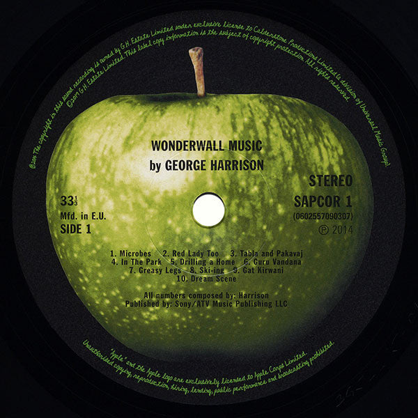 George Harrison – Wonderwall Music LP vinyl record, image 5 of 7