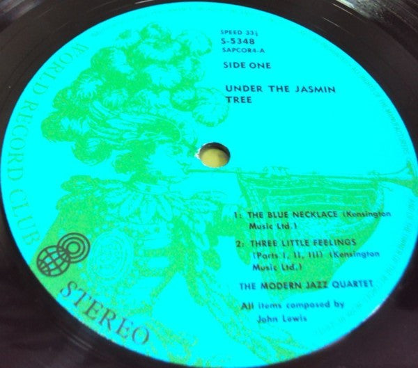 The Modern Jazz Quartet – Under The Jasmin Tree LP vinyl record, image 4 of 5