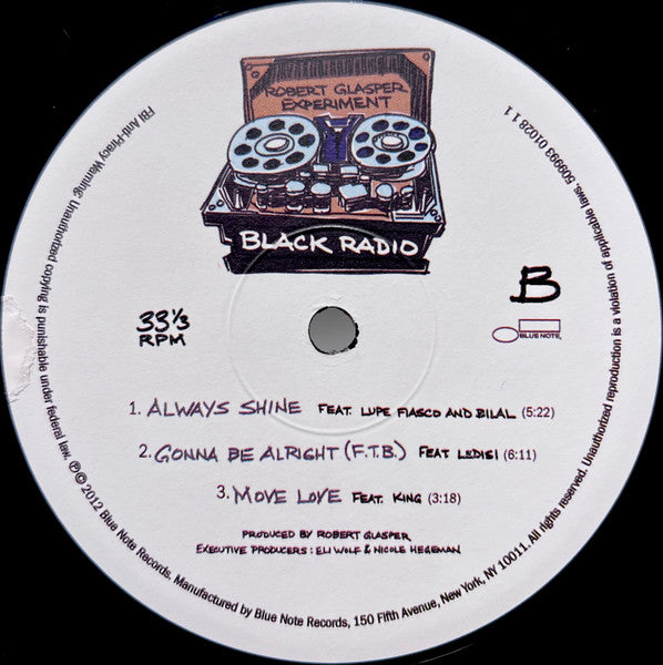 Robert Glasper Experiment – Black Radio (2xLP) LP vinyl record, image 6 of 8
