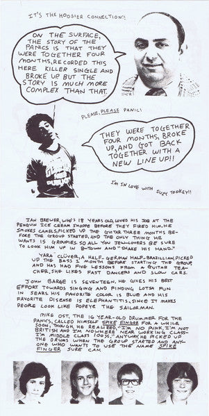The Panics – I Wanna Kill My Mom 7" vinyl record, image 5 of 8