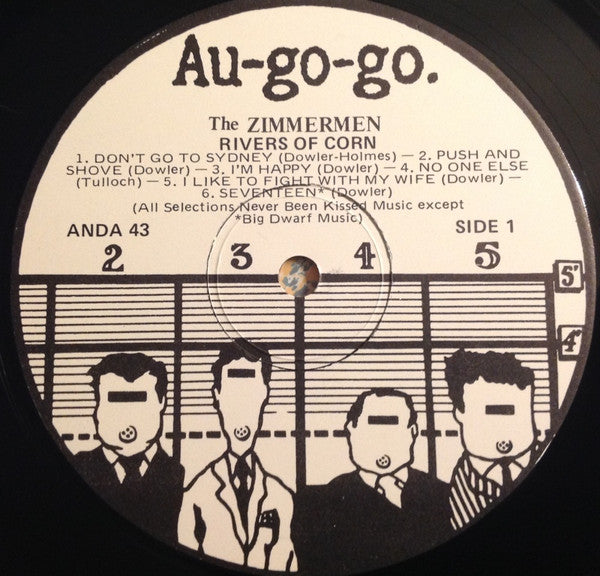 The Zimmermen – Rivers Of Corn LP vinyl record, image 3 of 3