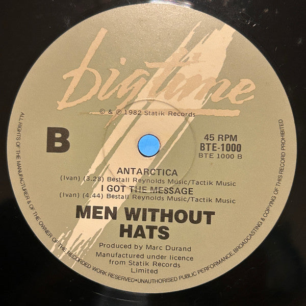 Men Without Hats – The Safety Dance 12" vinyl record, image 3 of 3